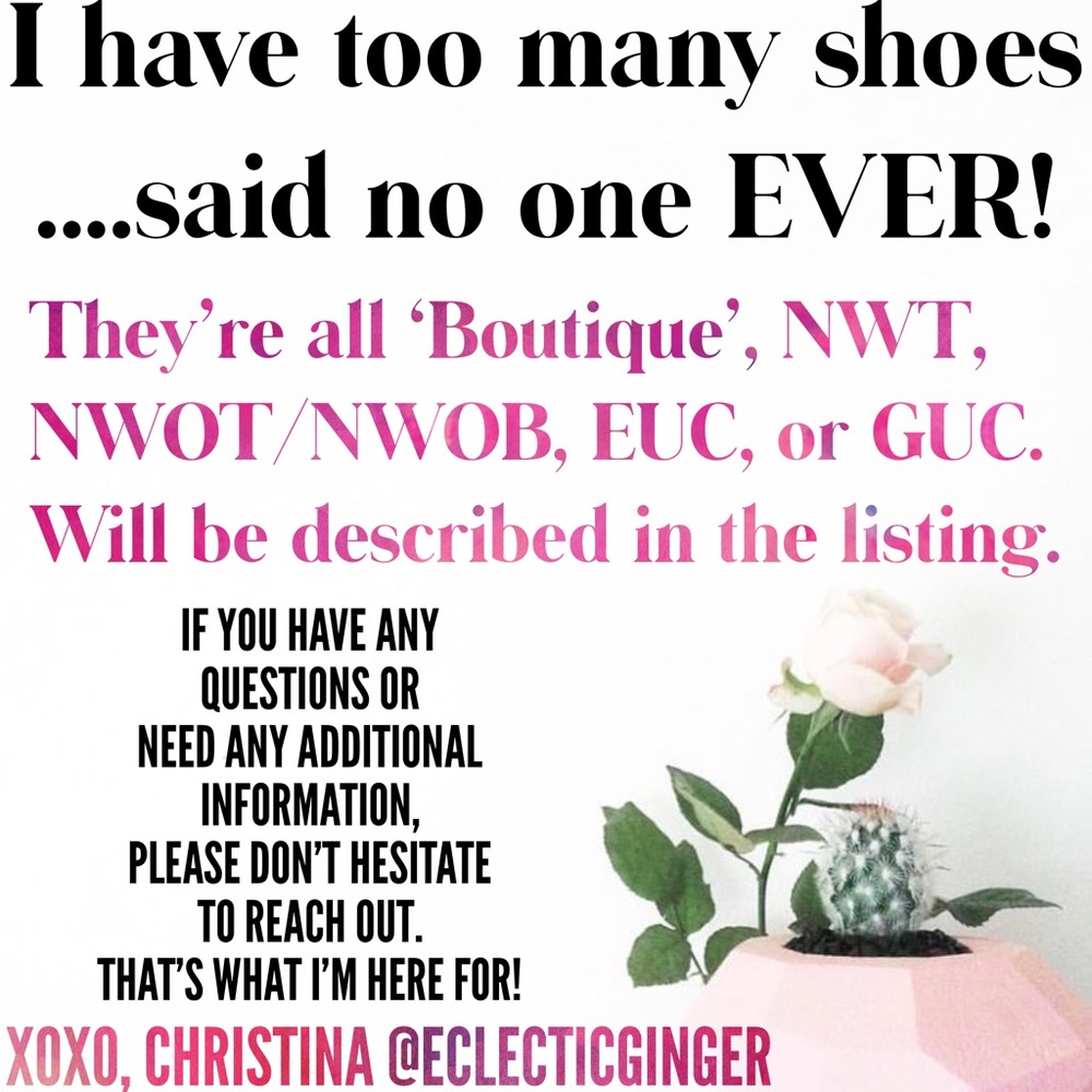 💕🖤I have too many shoes...said no one ever!🖤💕